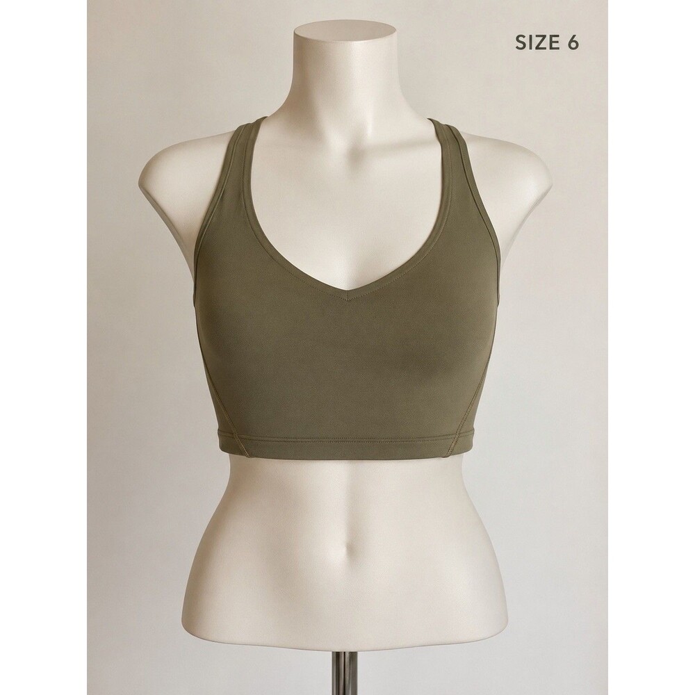lululemon Align Tank- Olive Green - Size 6